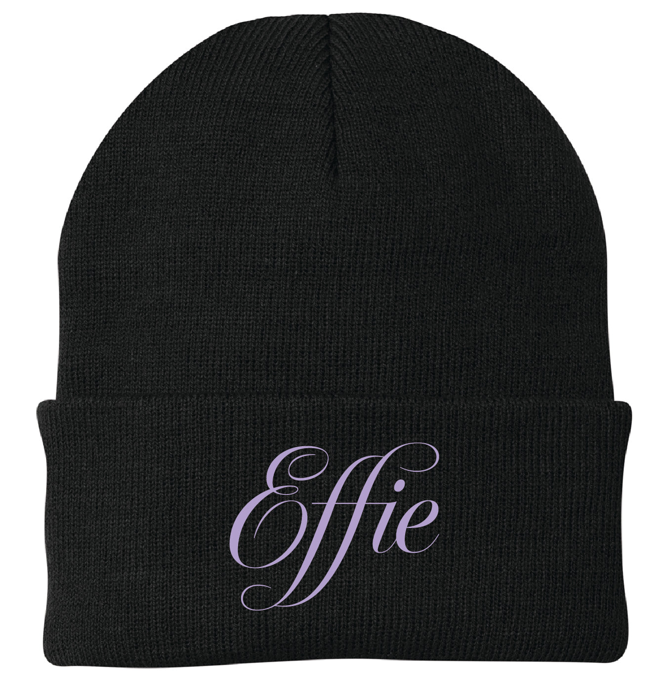 Effie Black Beanie