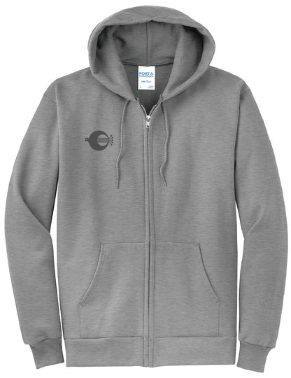 Effie Grey Full Zip Hoodie